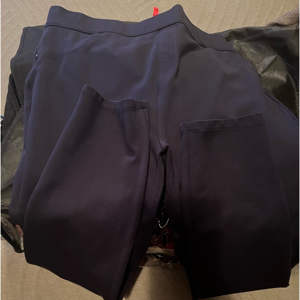Spanx Navy Jeggings
